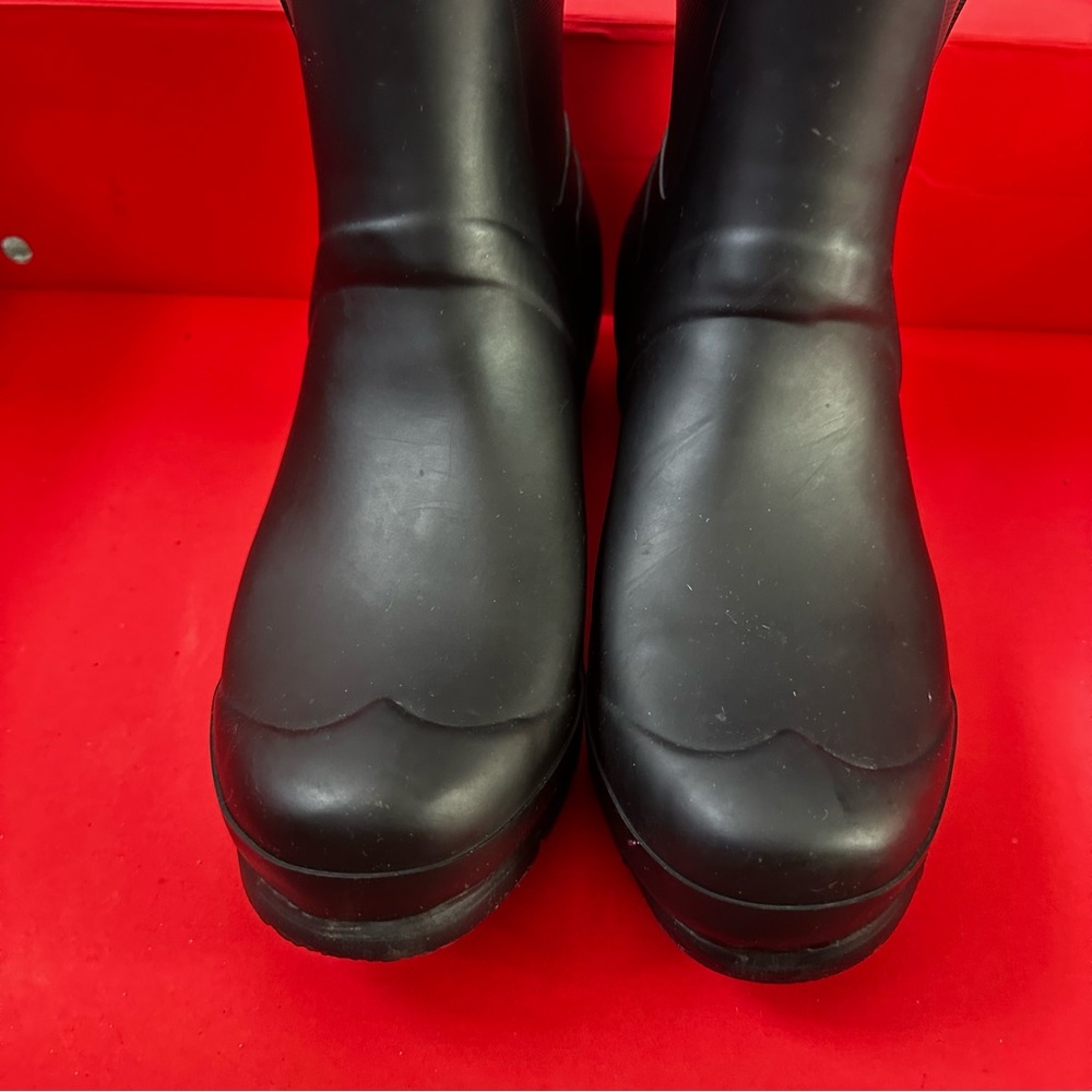 Hunter Original Slim TexLeg Zipper Rain Boots *Sz 9 - Picture 7 of 17